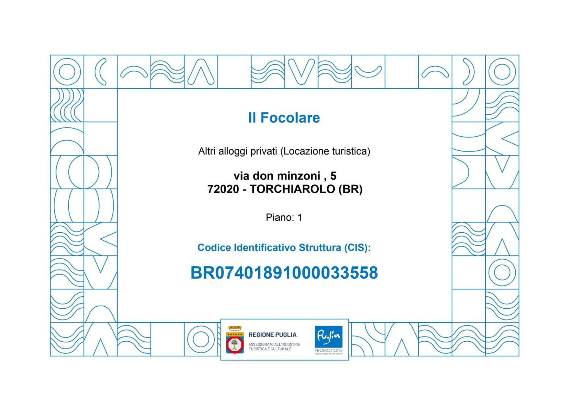 Salento Casa Vacanza Il Focolare Torchiarolo Exterior foto